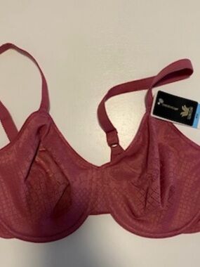 Wacoal Dusty Rose Underwire Lace Bra